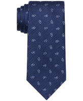 Tommy Hilfiger Men's Logan Paisley Tie - Blue