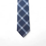 Michael Kors Men's Webster Plaid Tie Navy