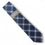 Michael Kors Men's Webster Plaid Tie Navy