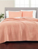 Martha Stewart Collection King Quilt (CORAL)