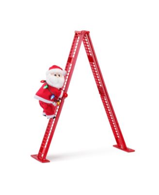 Tabletop Santa Musical Climber