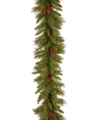 National Tree Company 9' Traditional Pine Cone Garland