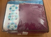 Intelligent Design Joni 4-Piece Twin/Twin XL Comforter Set in Purple