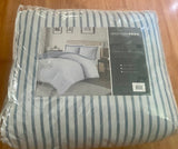 Madison Park Essentials Reversible Striped Down Alternative Comforter 3- Piece Set, King/Cal King