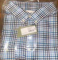 Men's Plaid Long Sleeve Button-Down Shirt