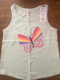 Girls' Butterfly Printed Tank Top