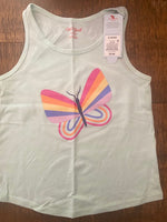 Girls' Butterfly Printed Tank Top