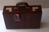 McKlein Brown Leather Briefcase