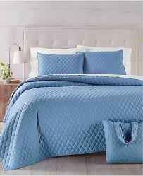 Martha Stewart Essentials 4-Pc. Quilt and Tote Bag Set