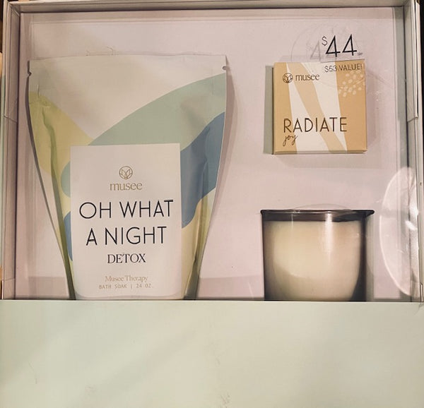 Musee Oh What A Night Detox Therapy 3Pc Gift Set