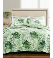 Martha Stewart Full/queen Quilt Palm Leaf Pattern