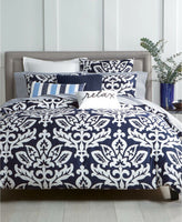 Charter Club Damask Designs Navy 2-Pc. Twin Comforter Set